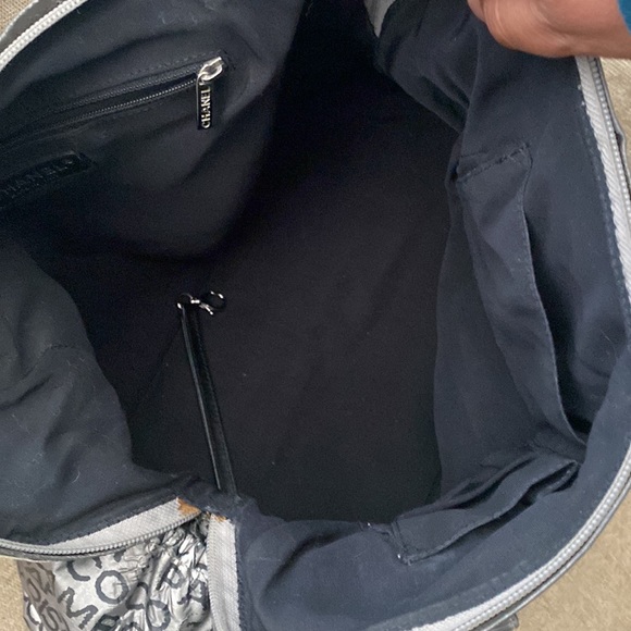 Large Vintage Chanel Nylon Handbag - Picture 10 of 12